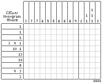 Mouse Nonogram